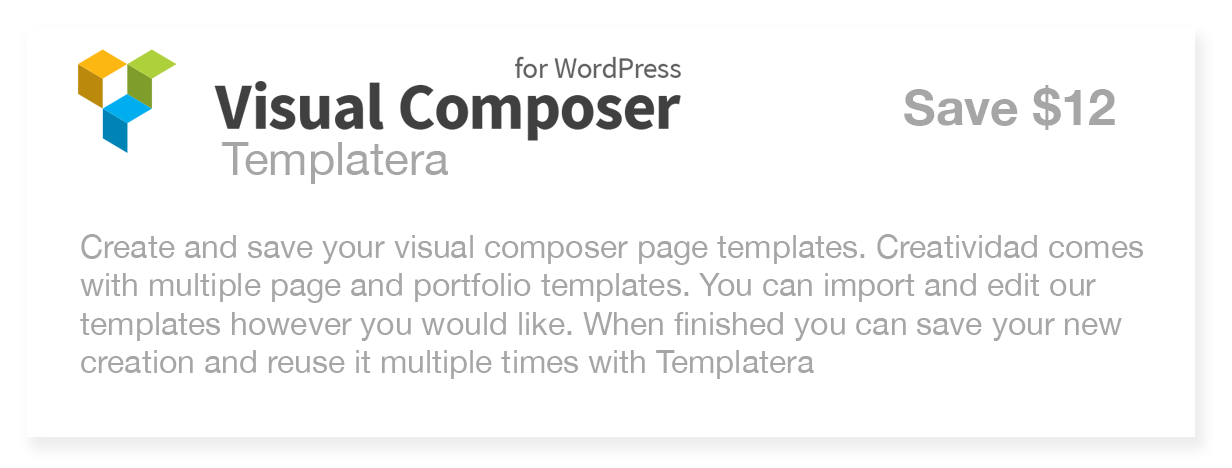 Visual Composer Templatera