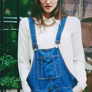 Blue overalls